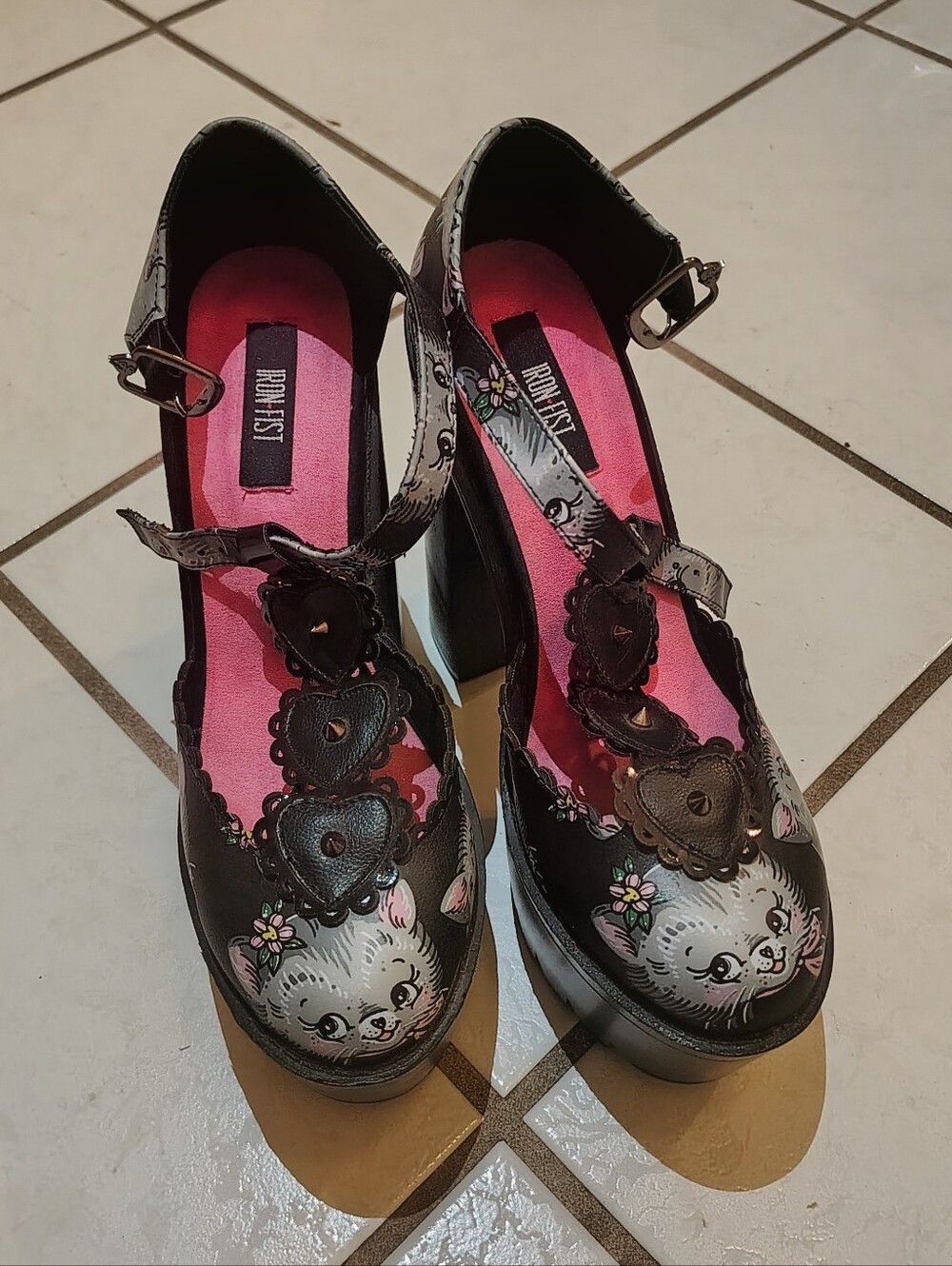SALE Cat Lady Super Platform  Black from Iron fist